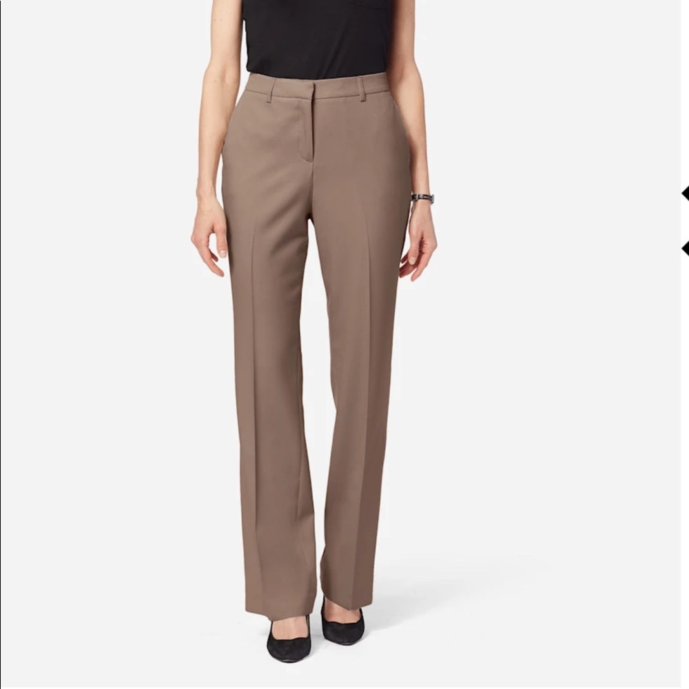 NWT Pendleton SEASONLESS WOOL LINED STRAIGHT LEG PANTS 2
